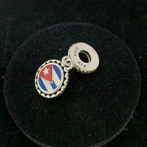 Pandora Cuba Flag Exclusive Charm Pendant